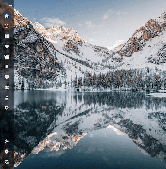 Screenshot of the Wanderlust Chrome extension