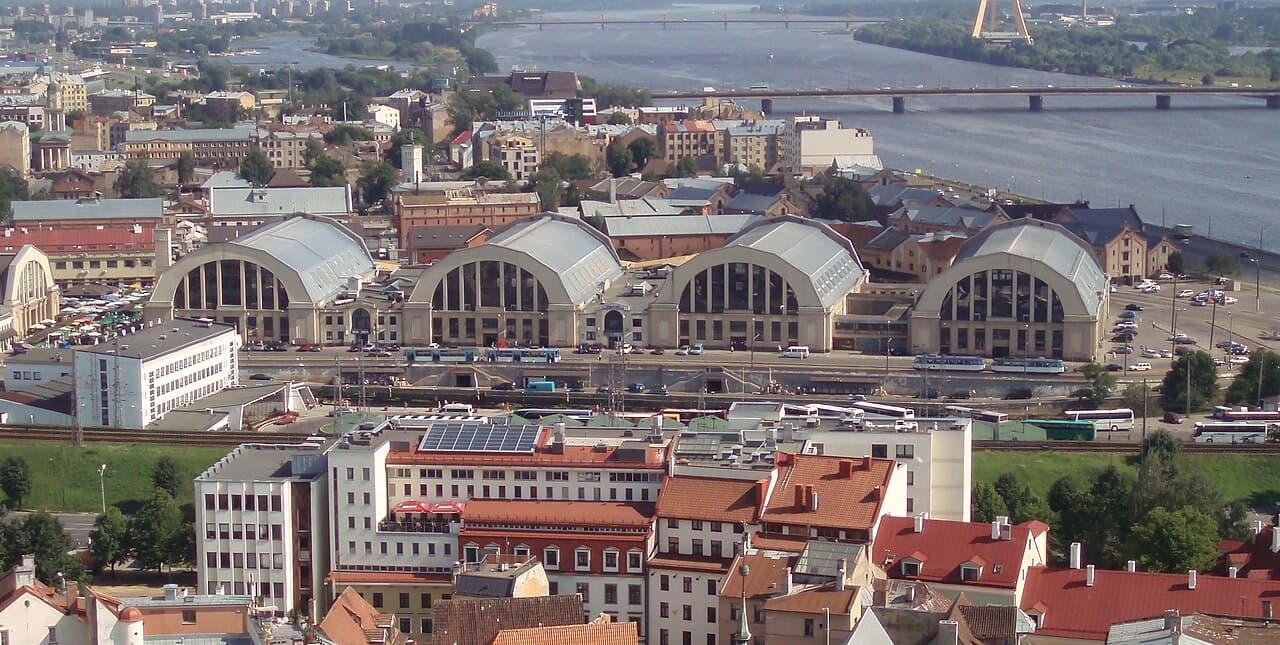 Riga Central Market (Zeppelin Hangars)